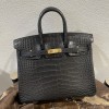 실사 [에르메스] 크로커다일 버킨 백 HERMES CROCODIEL BIRKIN25