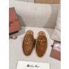 [로로피아나] 스웨이드 바부슈 참스워크 babouche charms walk 블로퍼