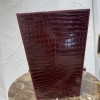 FILE BUCKET CROCODILE LEATHER