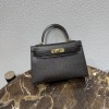 실사 [에르메스] 미니 켈리 19cm HERMES MINIKELLY II CHEVER LEATHER