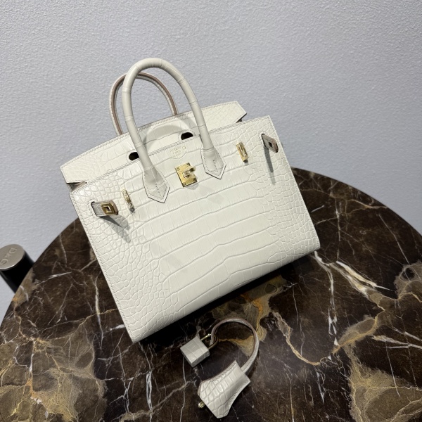 실사 [에르메스] 엘리게이터 버킨 백 HERMES BIRKIN20 SELLIER
