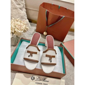 [로로피아나] 스웨이드 슬리퍼